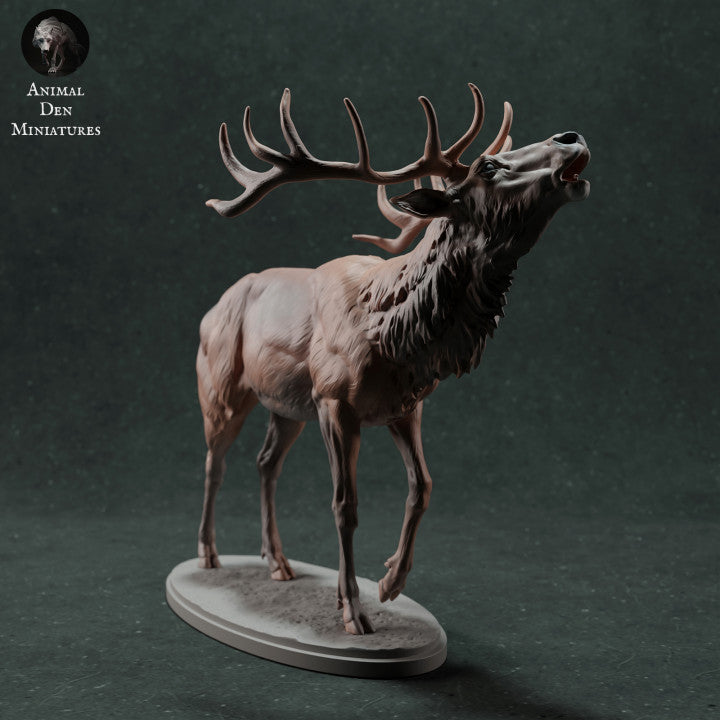 Produktfoto Tierfigur Animal Den Miniatures 0: Wildtier Tierfigur: Rothirsch - röhrend (22_11_11)