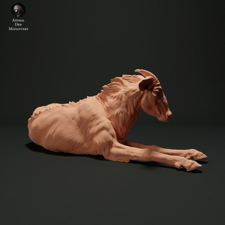 Produktfoto Tierfigur Animal Den Miniatures 1: Wildtier Tierfigur: Sumatra-Serau - liegend (23_05_05)
