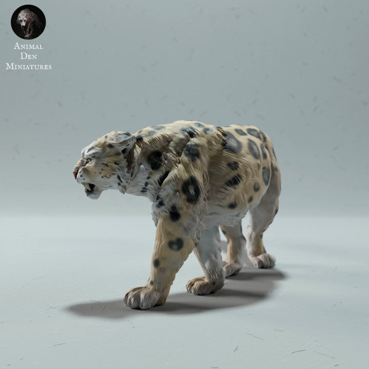 Produktfoto Tierfigur Animal Den Miniatures 2: Wildtier Tierfigur: Schneeleopard - wütend (22_12_12)