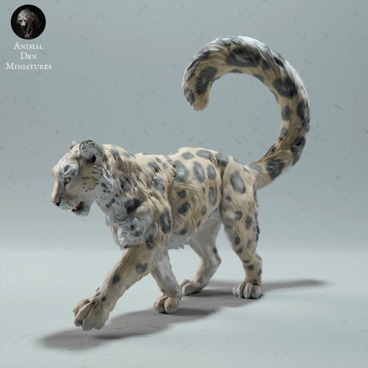 Produktfoto Tierfigur Animal Den Miniatures 0: Wildtier Tierfigur: Schneeleopard (22_12_13)