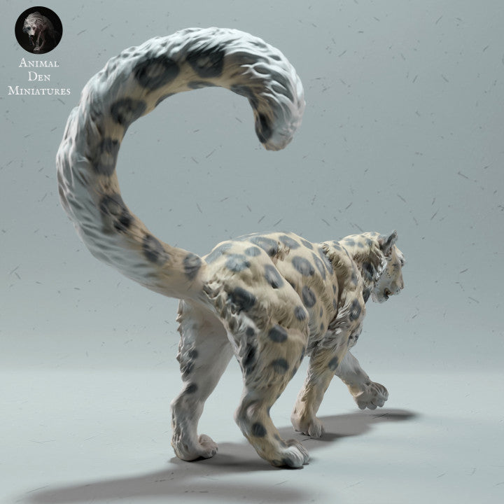 Produktfoto Tierfigur Animal Den Miniatures 2: Wildtier Tierfigur: Schneeleopard (22_12_13)