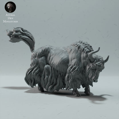 Produktfoto Tierfigur Animal Den Miniatures 4: Wildtier Tierfigur: Himalaya-Wildyak - stehend (23_01_09)