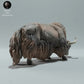 Produktová fotografie zvířecí figurky Animal Den Miniatures 2: Divoké zvíře - figurka: Himalájský divoký jak - pasoucí se (23_01_10)