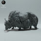 Produktová fotografie zvířecí figurky Animal Den Miniatures 4: Figurky divokých zvířat: himálajský jak divoký - pasoucí se (23_01_10)
