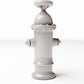 Diorama Modellbau Produktfoto 3: Diorama Straße: Straßenhydrant für Modellbau (Ref. 744D)