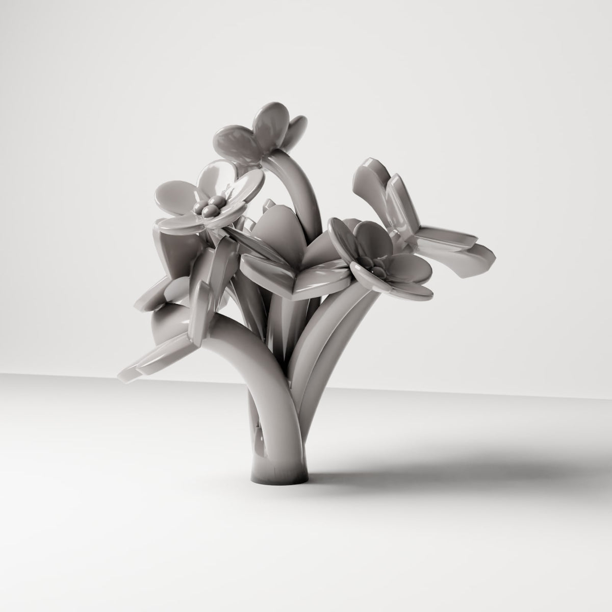Diorama Modellbau Produktfoto 2: Pflanzen und Gewächse: Oxalis Clover 8 (Ref. 76D)