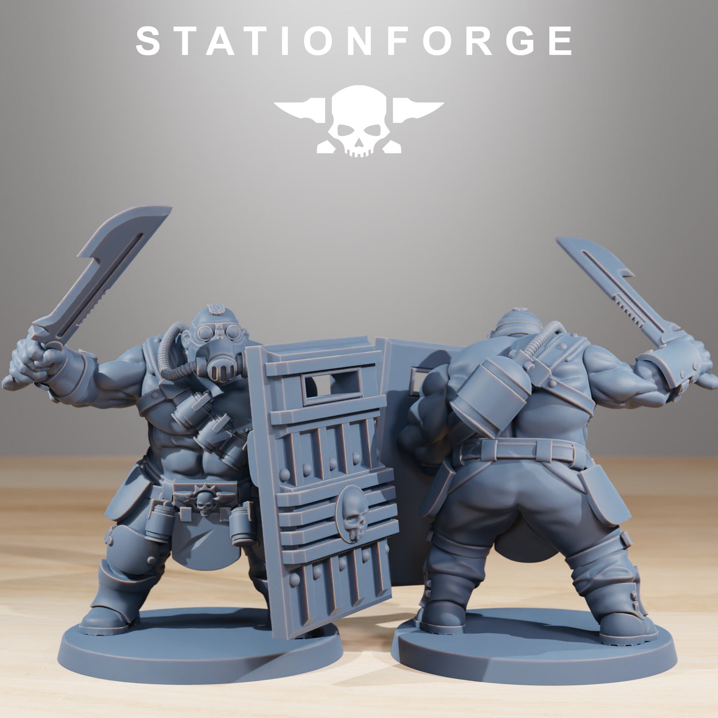 Produktfoto Tabletop 28mm The Printing Goes Ever On (TPGEO)  0: GrimGuard Hunters