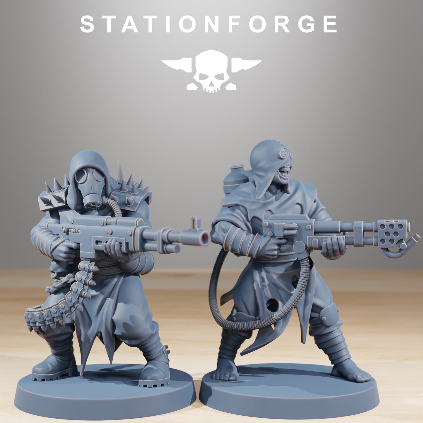 Produktfoto Tabletop 28mm The Printing Goes Ever On (TPGEO)  0: Corrupted Guard Nomads