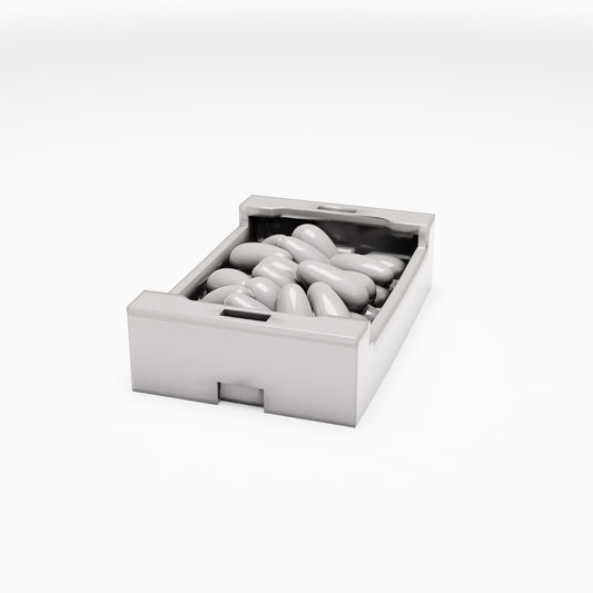 Diorama Modellbau Produktfoto 0: Diorama Markt: Verkaufskiste mit Warenfüllung (Ref. 791D)