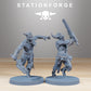 Produktfoto Tabletop 28mm The Printing Goes Ever On (TPGEO)  0: Corrupted Guard Walkers