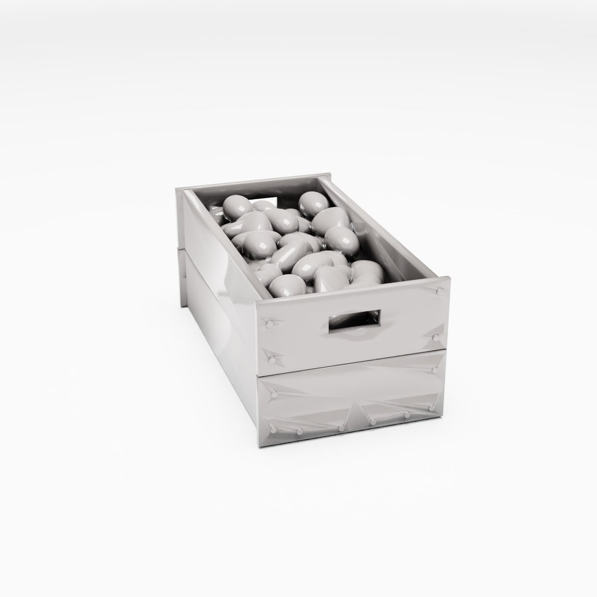 Foto prodotto per diorami e modellismo 3: Diorama di mercato: cassetta con prodotti da mercato (Ref. 812D)