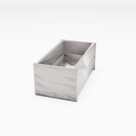 Diorama Modellbau Produktfoto 0: Diorama Markt: Offene Marktbox mit Plankenfront (Ref. 814D)