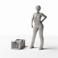 Diorama Modellbau Produktfoto 1: Diorama Markt: Marktbox mit Warenfächern (Ref. 825D)