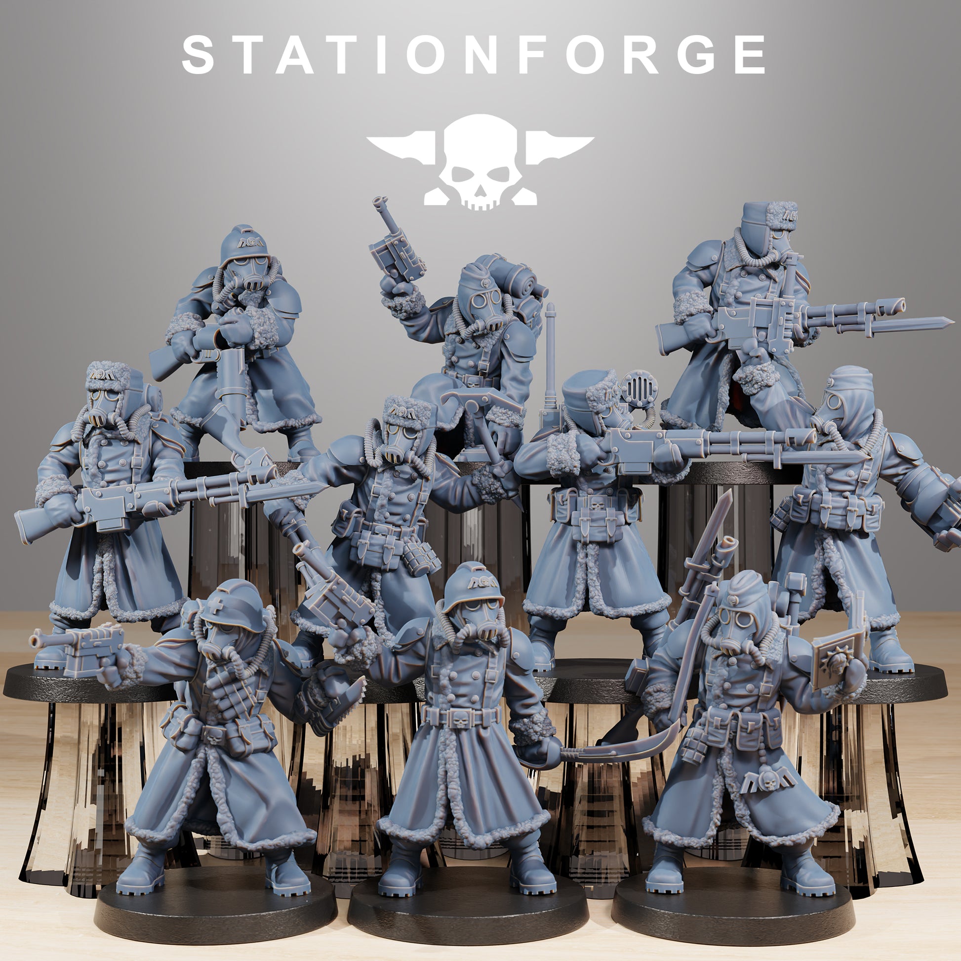 Produktfoto Tabletop 28mm The Printing Goes Ever On (TPGEO)  0: GrimGuard Frostwatch