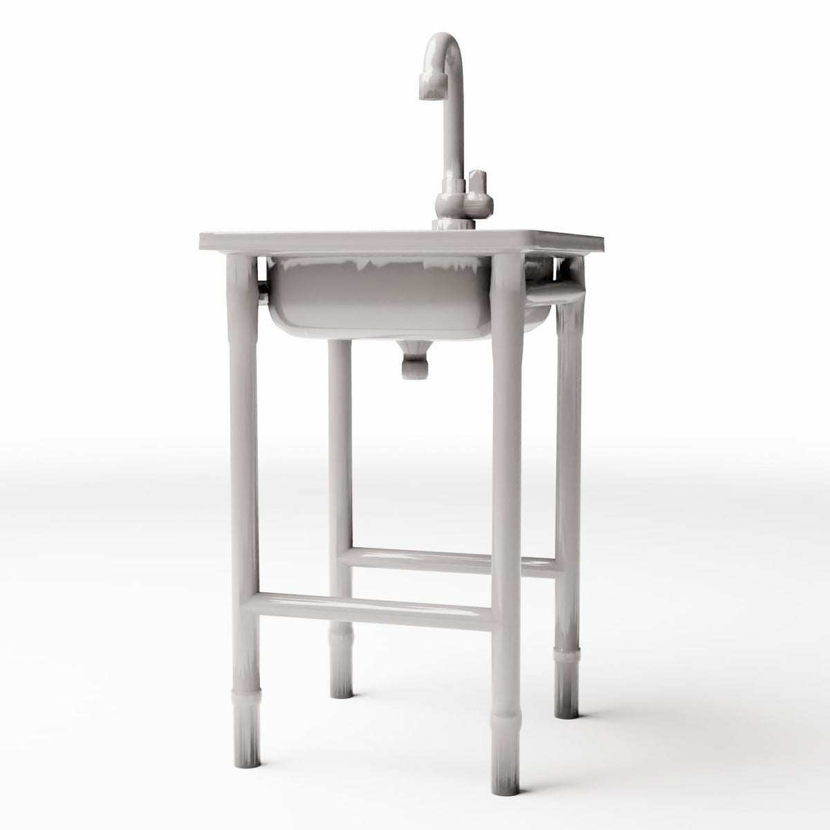Foto prodotto per diorami e modellismo 0: Diorama bagno: lavabo freestanding (Ref. 981D)