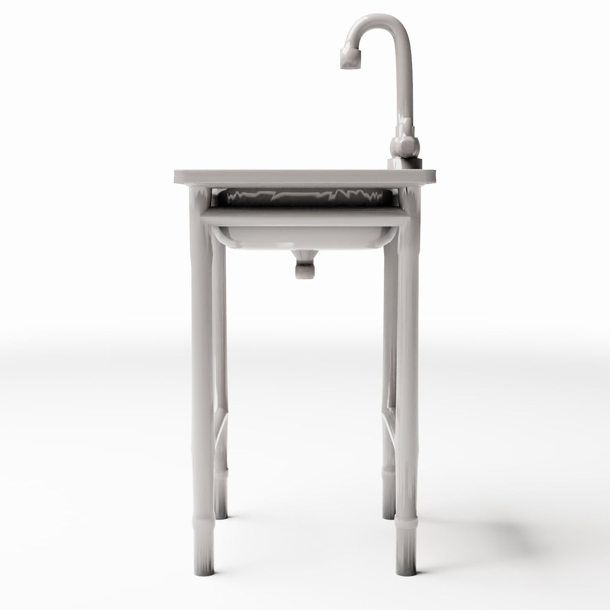 Foto prodotto per diorami e modellismo 2: Diorama bagno: lavabo freestanding (Ref. 981D)