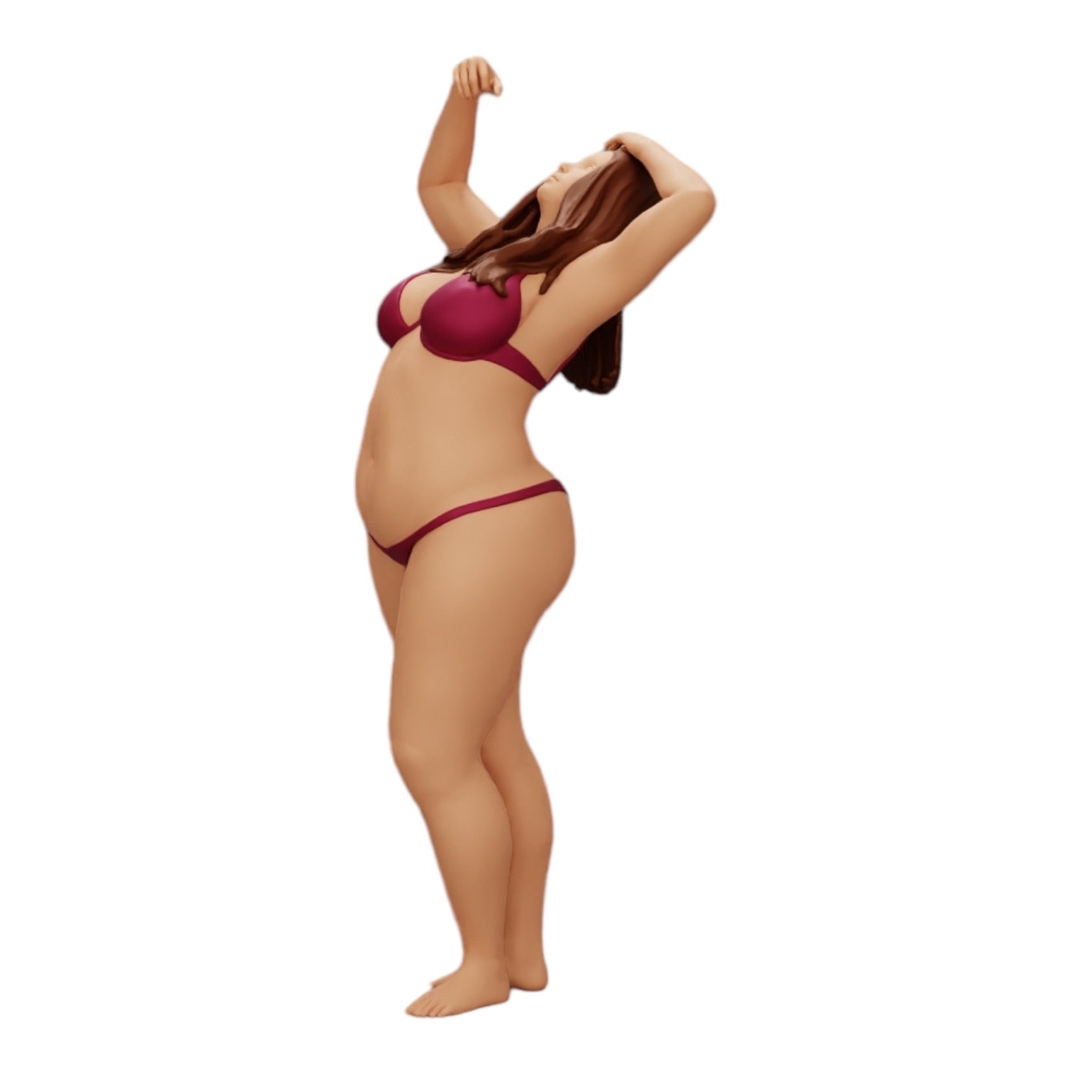 Diorama Modellbau Produktfoto 0: Mädchen im Bikini unter der Dusche (Ref Nr. A8)