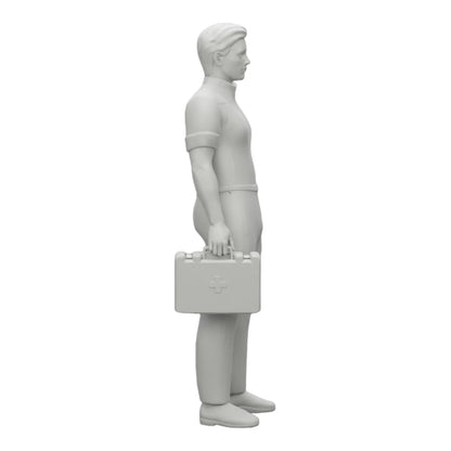 Modello diorama foto prodotto 0: Il paramedico è pronto con una cassetta di pronto soccorso (Rif. Nr. A28)