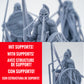 Figurines de chevaliers médiévaux Allied Knight Rider Lance D - Troupes alliées