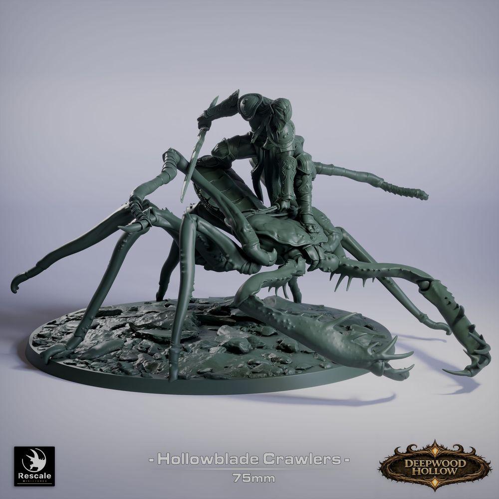 Produktfoto Tabletop 28mm Lord of the Print (LotP) 1: Tabletop Miniatur: Skorpionreiter / Insektenreiter - lehká kavalerie-asašin s ohnutým mečem (26_03_F4)