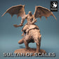 Cavalier Enfant de Dragon sur Lézard - Puissant Soldat du Désert - Guerrier Enfant de Dragon (E6)