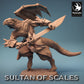 Soldat Enfant de Dragon - Puissant Guerrier du Désert - Enfant de Dragon (F11)