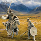 Produktfoto Tabletop 28mm The Printing Goes Ever On (TPGEO)  0: Eredhelm Feldherr der Mark  - Zu Fuß und auf dem Pferd - Tapferer Anführer