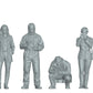 Produktfoto Figur H0, 1:72 - 0: Ermittler Figuren Set (6 Figuren)