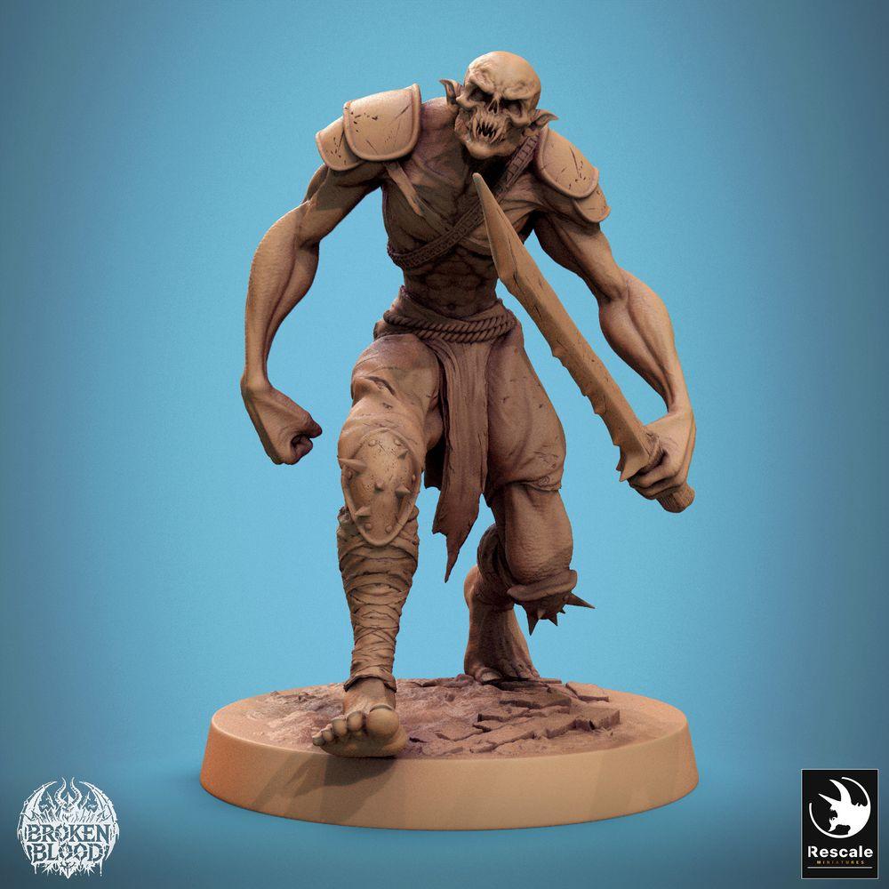 Zdjęcie produktu Tabletop 28mm Lord of the Print (LotP) 0: C33 ghoul ravager walk wonder (24_11_C33)