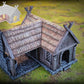 Produktfoto Tabletop 28mm Geländeteile, Häuser, Dekoration und Bits von Creation Conquest (CC)  0: Schmiede - Kingdom Of Saxonia - Mittelalterliches Dorf der Pferdeherren