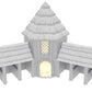 Produktfoto Tabletop 28mm Geländeteile, Häuser, Dekoration und Bits von Creation Conquest (CC)  0: Stallungen - Kingdom Of Saxonia - Mittelalterliches Dorf der Pferdeherren
