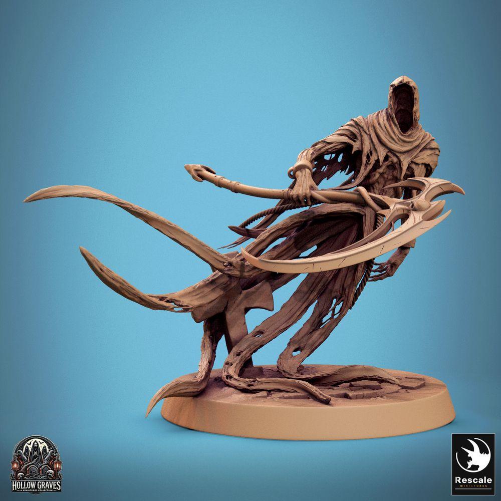 Fantasy Miniatur: Spektraler Sensenmann - Klingenwraith, Geisterkriege ...