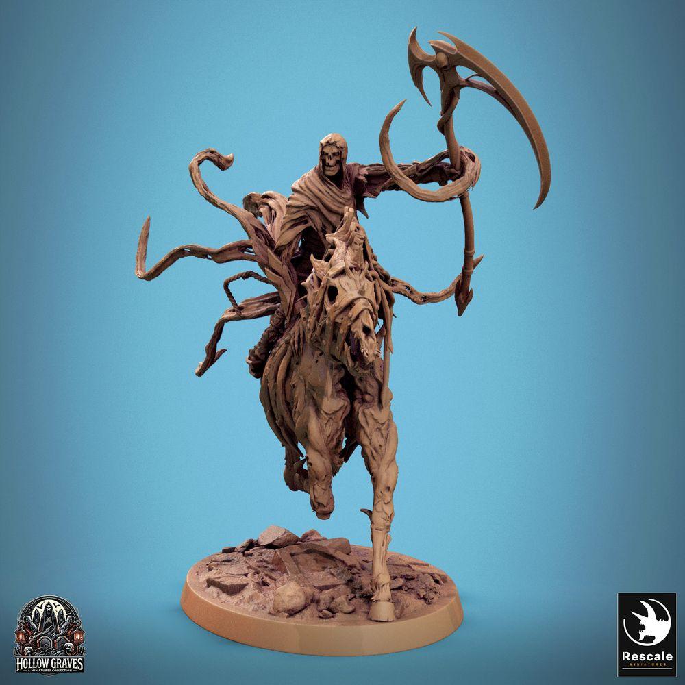 Wraith Tabletop Tabletop Miniatur: Untoter Sensenreiter - Wraith-Rider Geisterritter ...