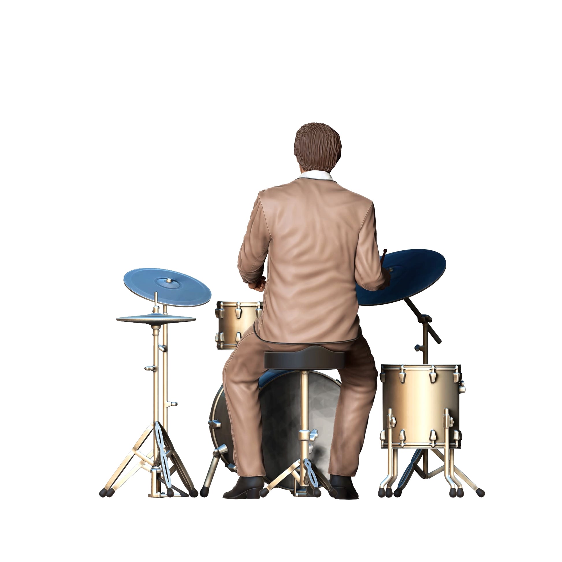Produktfoto  0: Musiker - Mann am Schlagzeug