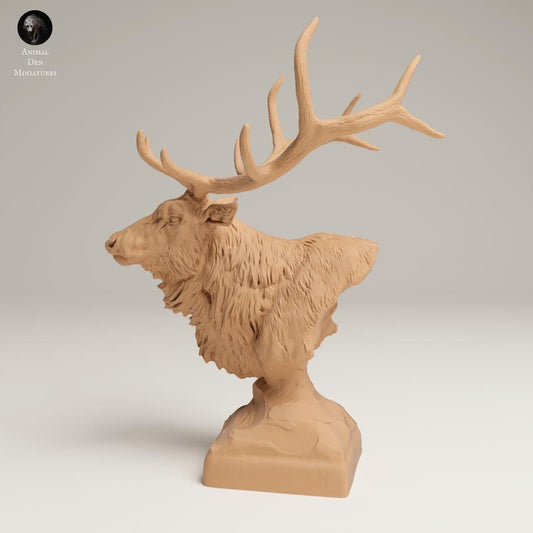 Produktfoto Tierfigur Animal Den Miniatures 0: Wildtier Tierfigur: Wapiti - Büste (25_06_15)