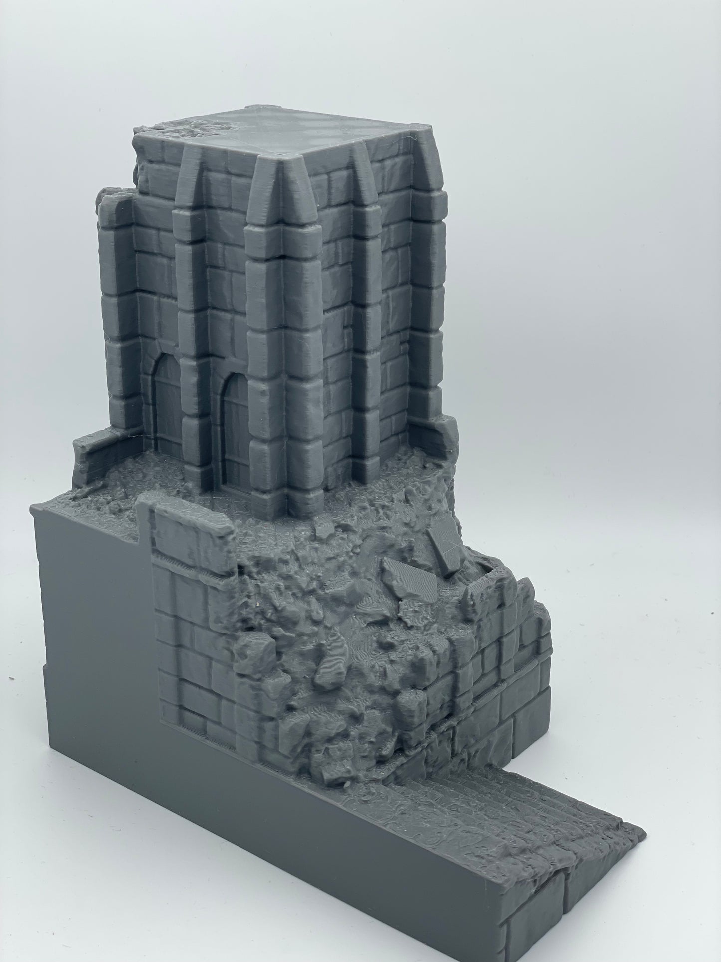 Produktfoto Tabletop 28mm The Printing Goes Ever On (TPGEO)  0: Ruine mittelalterlicher Turm - Überreste militärisches Gebäude - Zerstörter Außenposten