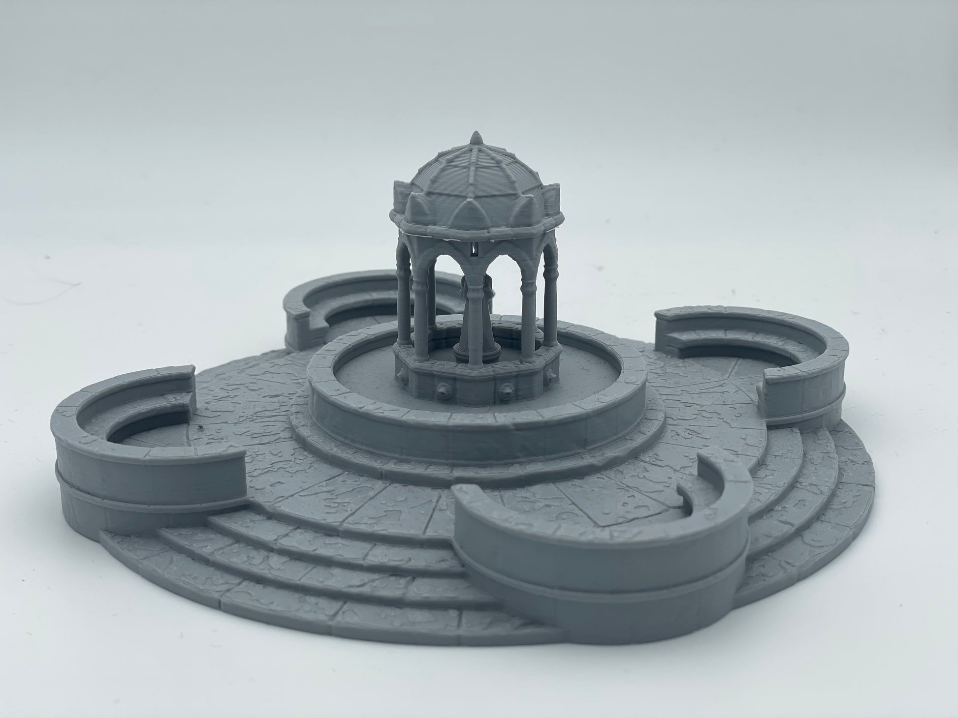Produktfoto Tabletop 28mm The Printing Goes Ever On (TPGEO)  0: Brunnen A Ivory City - Fontaine Königreich Gonthan