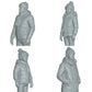Foto del prodotto diorama modellistico 0: Famiglia invernale - 4 figure - Inverno incantato
