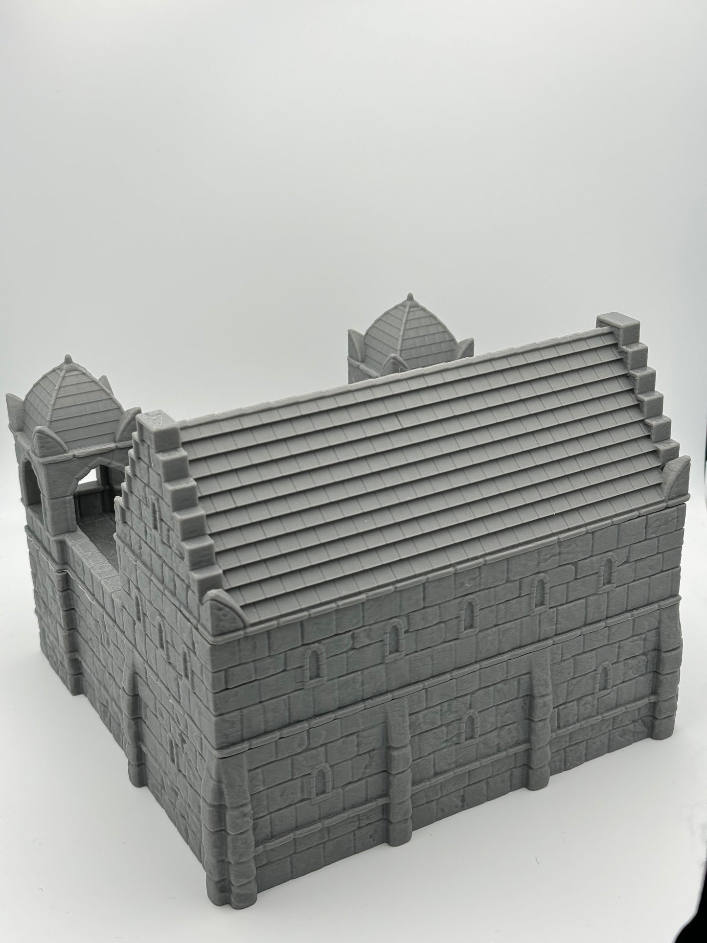 Produktfoto Tabletop 28mm The Printing Goes Ever On (TPGEO)  0: Kaserne Ivory City - Gebäude Königreich Gonthan - Barracks Tabletop Terrain