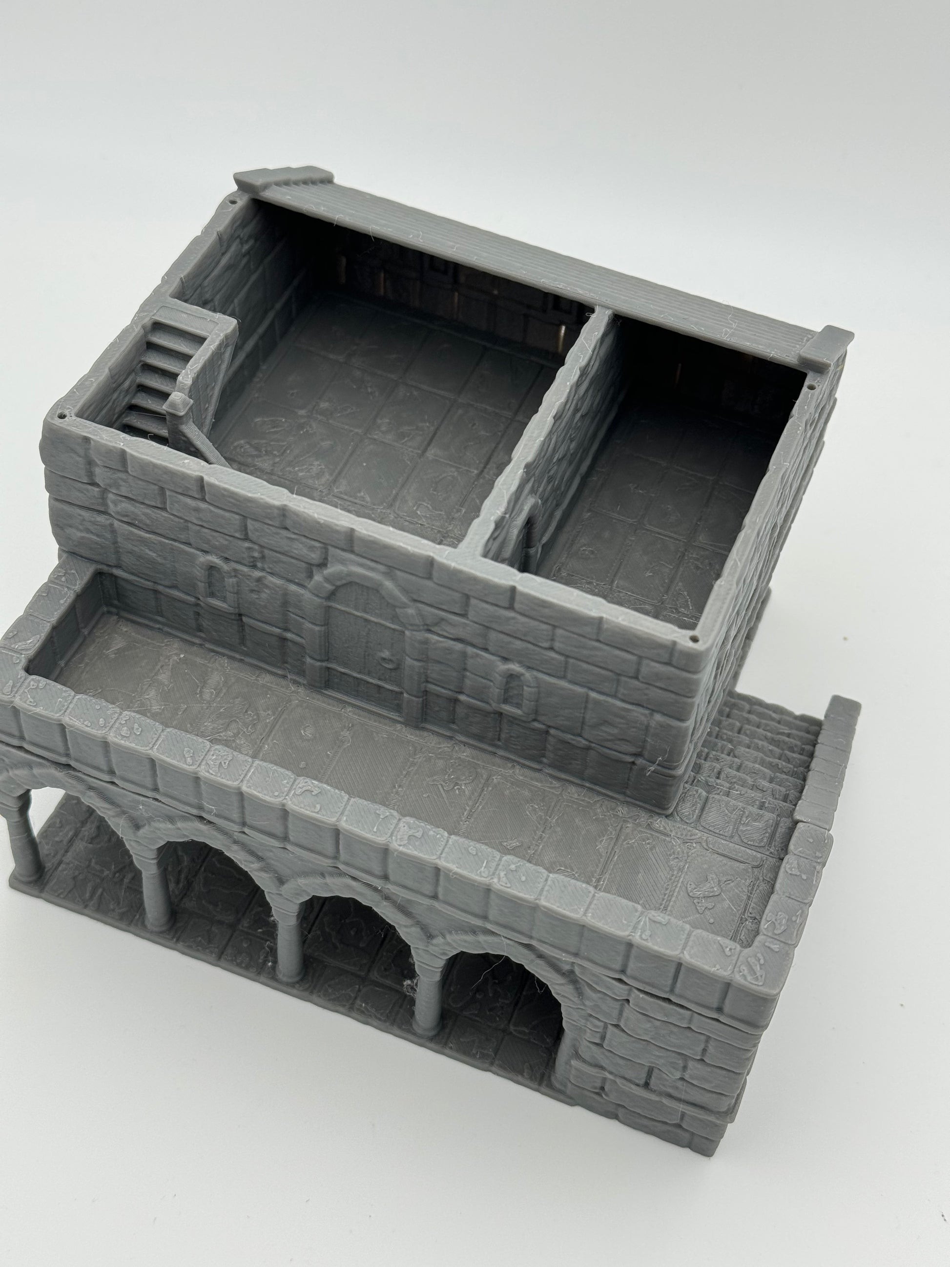 Produktfoto Tabletop 28mm The Printing Goes Ever On (TPGEO)  0: Haus B Ivory City - Gebäude Königreich Gonthan -  Tabletop Terrain