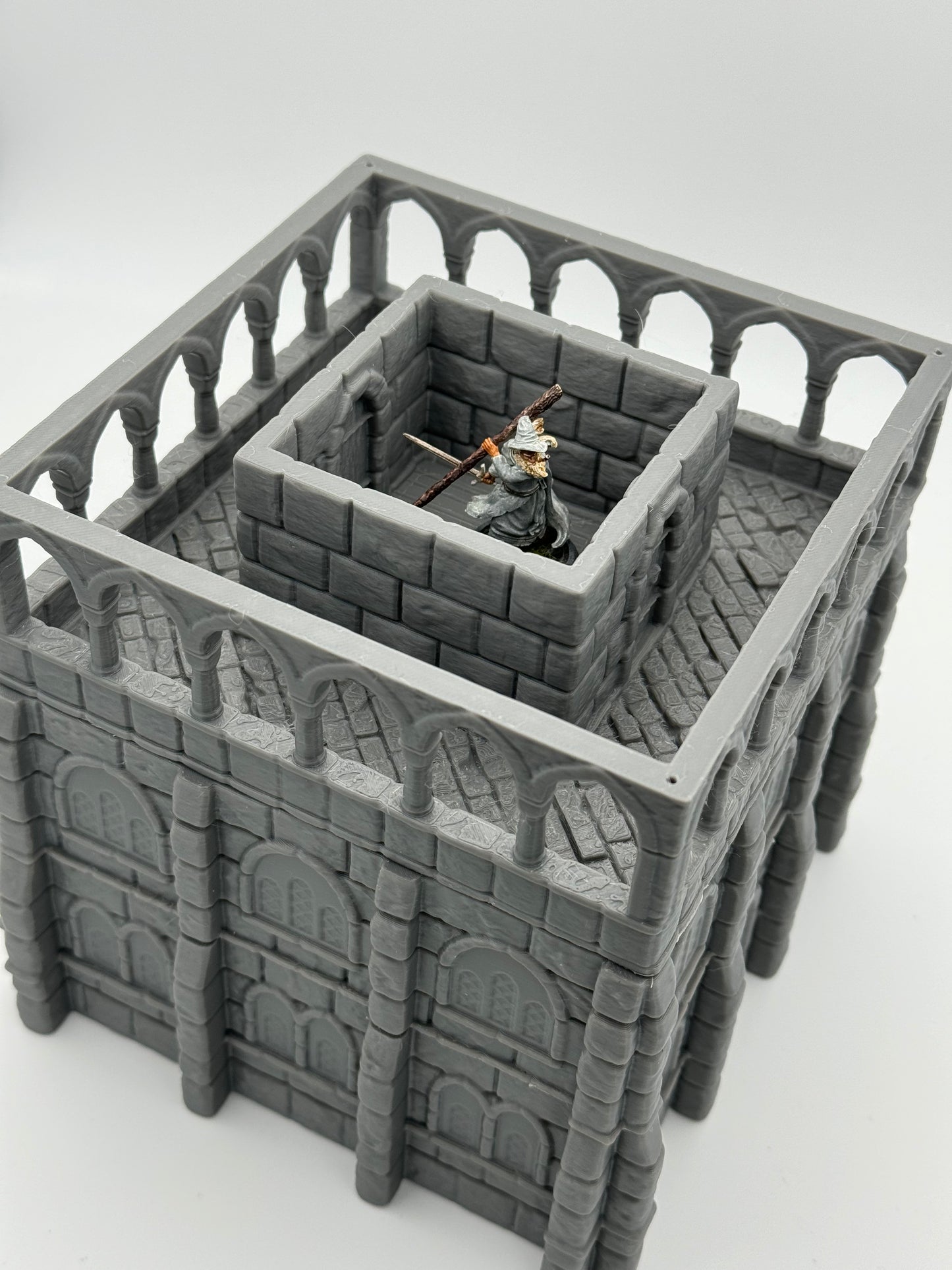 Produktfoto Tabletop 28mm The Printing Goes Ever On (TPGEO)  0: Warenhaus Ivory City - Gebäude Königreich Gonthan -  Warehouse Tabletop Terrain