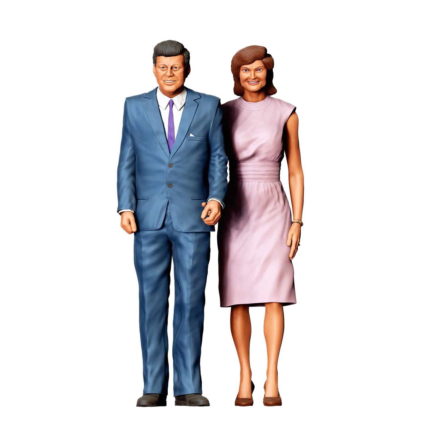 Diorama Modellbau Produktfoto 0: Mächtiger Mann mit seiner Frau - Oberhaupt der Nation (Ref. Nr. 332)