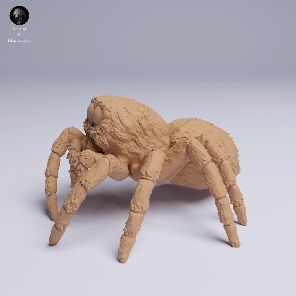 Produktfoto Tierfigur Animal Den Miniatures 1: Spinnen Tierfigur: Goldaugen-Springspinne (25_05_02)