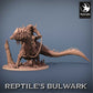 Lizardfolk Rider - Lizard Warrior on Dinosaur Mount (C5)