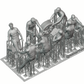 Produktfoto Diorama und Modellbau Miniatur Figur: Mechaniker Set 2, 8 Figuren