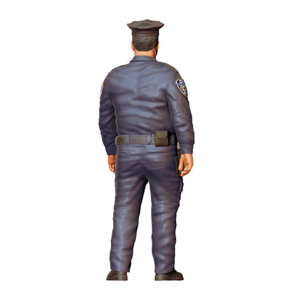 Foto del prodotto diorama modellistico 0: Poliziotto US in sovrappeso A - Polizia (Rif. Nr. 355)