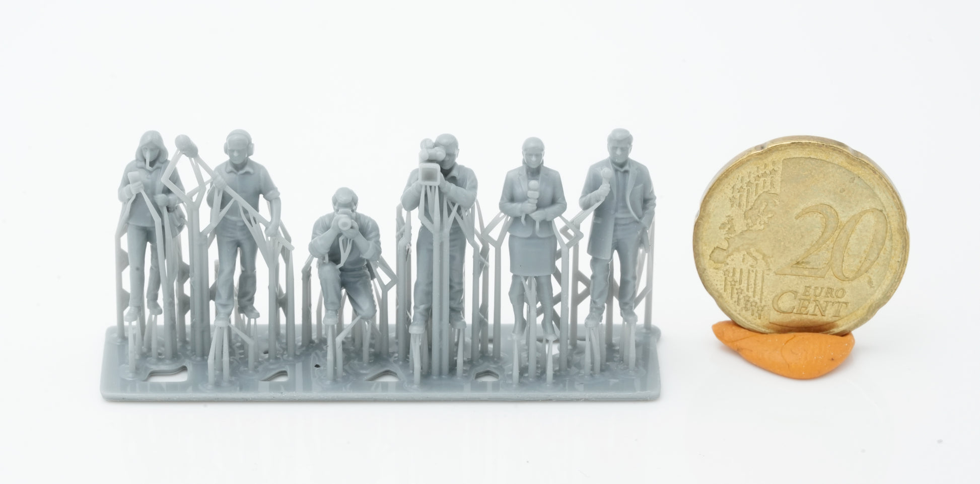 Produktfoto Figur H0, 1:72 - 0: Reporter Figuren Set (6 Figuren)