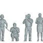 Produktfoto Figur H0, 1:72 - 0: Reporter Figuren Set (6 Figuren)