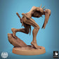 Foto do produto Tabletop 28mm Lord of the Print (LotP) 1: Miniatura de Tabletop: Ghoul Selvagem, Caçador Morto-Vivo e Açougueiro do Culto dos Ossos com Daga de Ossos e Maça de Coluna Vertebral, avançando agachado (24_11_B9)