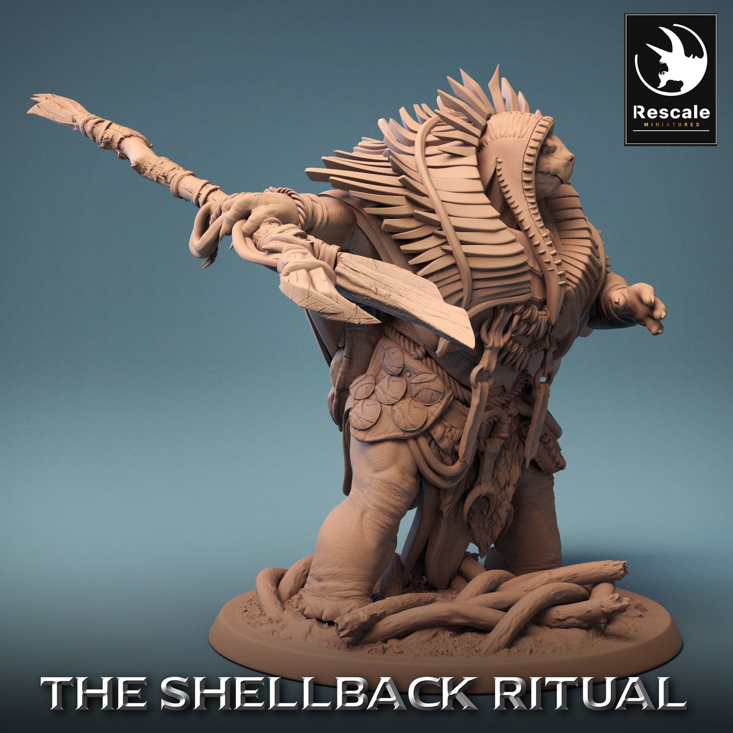 Shellspike Shaman - Powerful and magical creature (F2)